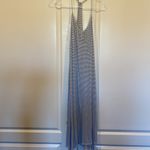 Eberjay Eberjey Light Blue & White Stripe Maxi Dress Photo 3