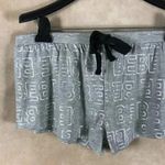 Bebe Allover Logo Pajama Sleep Shorts, Large Photo 0