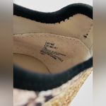 Steve Madden ‘Cryme’ Black/ Gold High-Top Sneakers with Snakeskin Print Size 7 Photo 2