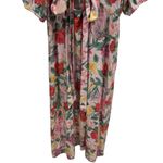 Old Navy  Multicolor Linen Blend Floral Garden Party Spring Summer Maxi Dress XL Photo 3