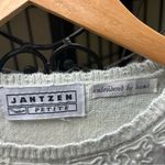 Jantzen Vintage Jazten Hand Embroidered Sweater-Sage Green- Medium Photo 1