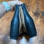 Sorel PDX Wedge Bootie Black with Canvas Ankle Shaft 8 Photo 6