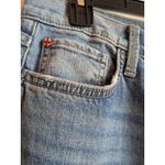 Hudson Jeans  Noa Addison Straight Crop Mid Rise Womens Blue Stretch Size 31 EUC Photo 1