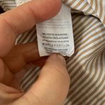 J.Crew  tan and white stripe wrap tie shirt Photo 4