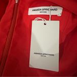 Amanda Uprichard Allora Red Bow Shoulder Mini Dress Medium NWT Cocktail Party Photo 3