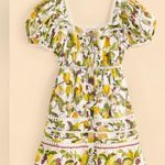 Farm Rio  FRUIT ORCHARD OFF-WHITE MINI DRESS, Medium, $255 Photo 6