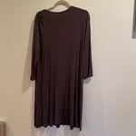 Garnet Hill  Dark Brown Tunic Top Photo 2