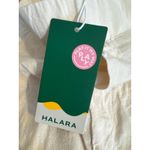 Halara Brand New  Women's Size Large Vanilla Ice Cropped Wide Leg Pants Photo 4