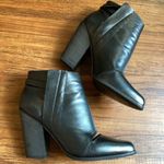 joe's jeans Joe’s Jeans black leather Avryl cut out boots size 8.5 Photo 1