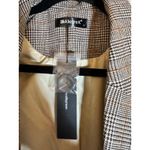 Allegra K New! Allegra‎ K Women's Plaid Blazer One Button Lapel Neck Jacket Photo 4