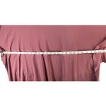 Garnet Hill Tunic Top Women M Burgundy Batwing Stretch Relaxed Feminine NEW Photo 6