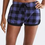 Aeropostale  Purple Plaid Lounge Shorts | Size: M Photo 0