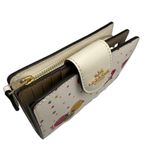 Coach Medium Corner Zip Wallet with Ornament Print Photo 3