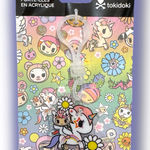 Tokidoki  Unicorno Rainbow Floral Acrylic Keychain Photo 0