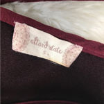 Altar'd State ALTAR"D STATE Burgundy Faux Suede Halter Mini Dress Size Small Sleeveless Fall Photo 4