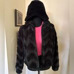 Urban Outfitters Faux Fur Coat and Bucket Hat Black Size XS Photo 1
