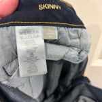 Michael Kors Dark Wash Mid Rise Skinny Jeans Gold Accents women’s size 10 Photo 6