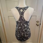 Roxy Gray Floral Tank Top Photo 2