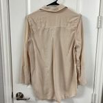 Bella Dahl  Split Back Light Tan Collared Shirt Photo 2