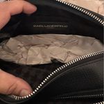 Karl Lagerfeld NWT  PARIS BLACK Crossbody Strap bag Purse Photo 4