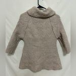 Anthropologie Sleeping on Snow Wool Cowl Neck Sweater Size Medium Photo 5