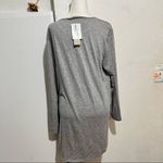 Joan Vass rib knit sweater grey heathered :Box001: Photo 4