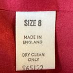 Vyella Vintage Wool and Mohair 4 Button ladies blazer size 8 Color Maroon Photo 5