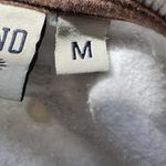 Naketano  Sz Med‎ Sweatshirt Lemon Pattern Pullover Stretch Cream Scoop Neck Gray Photo 8