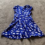 Worthington  White/Blue Dress SIZE 14 Photo 4