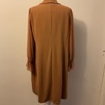 Shelby & Palmer 1. NWT Tan long sleeve double breasted blazer dress SZ 16 W Photo 6