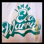 Wild Fable  Light Blue Denim Shorts Sz 6  & Eco Warrior White Tee Sz M Photo 4