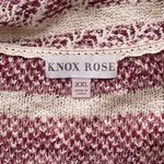 Knox Rose Boho Cranberry Tunic Sweater with Tied Sides ~ Women's Plus Size XXL Photo 6
