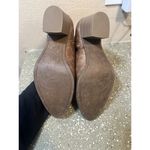 Maurice's Brown Faux Leather Ankle Booties Block Heel Women's Size 9M Photo 8