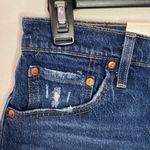 Levi's Levi’s Premium 501 High-Rise Distressed mini Shorts in Salsa Destiny Wash sz 27 Photo 4