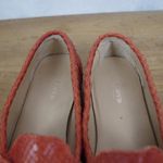 LLoyd; Germany Orange Snakeskin Italian Made Penny Loafers 37 Tan Size 6 Photo 4