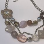 Ny Collection Chunky necklace bib signed NY statement adjustable boho Photo 3