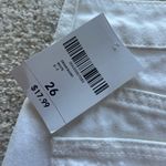 Forever 21 White  Jean Shorts Ripped Photo 2