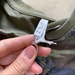 Z Supply  Oversized Camo Tie Dress Sz Medium Photo 2