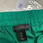 House Of Harlow 1960 Linen Blend Shorts Women Size Large Green Belted Lined NWOT Photo 6