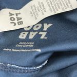 Joy Lab Navy Blue Yellow Floral Print Sports Bra​ Womens XL Photo 6