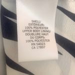 Banana Republic Blue and White Geometric Patterned Wrap Dress SZ 10P Photo 9