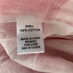 Joy Joy Red Geo Print Ruffle Neck Sleeveless Shift Dress Size M NWT Photo 5