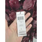 BCBGeneration Floral Romper Women S Black Red Witchy Vampire Whimsigoth NEW Photo 4