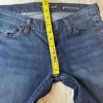 7 For All Mankind 7FAM Gwenevere Skinny Jeans Bling Back Pocket Detail Size 27 Photo 8