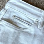Vineyard Vines Like New Vineyard bones Italian Canadian Denim Frayed Hem Skirt White Size 2 Photo 7
