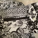 Allison Daley  Black and White Floral Blouse Photo 2