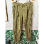 Free People Green Button-Fly Utility Boyfriend Pant - Size - 27 Photo 5