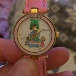 Vintage Precious Moments Super Mom Wrist Watch Pink Photo 0