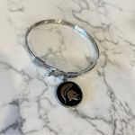 Michigan State MSU Spartan Enamel Silver Toned Bracelet Photo 1