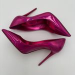 Christian Louboutin  Kate 100 Pink Mirrored Leather High Heel Pumps Size EU 38 Photo 9